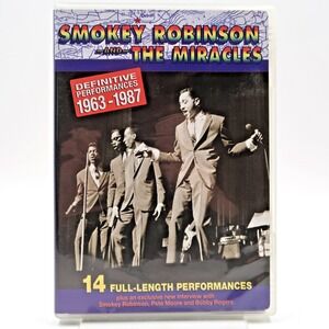 Smokey Robinson & The Miracles Definitive Performances 1963-1987 DVD Pete Moore